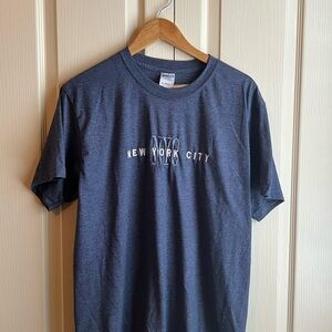 Unisex Embroidered New York Graphic Tee